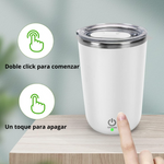 Vaso Mug Mezclador Magnetico Recargable